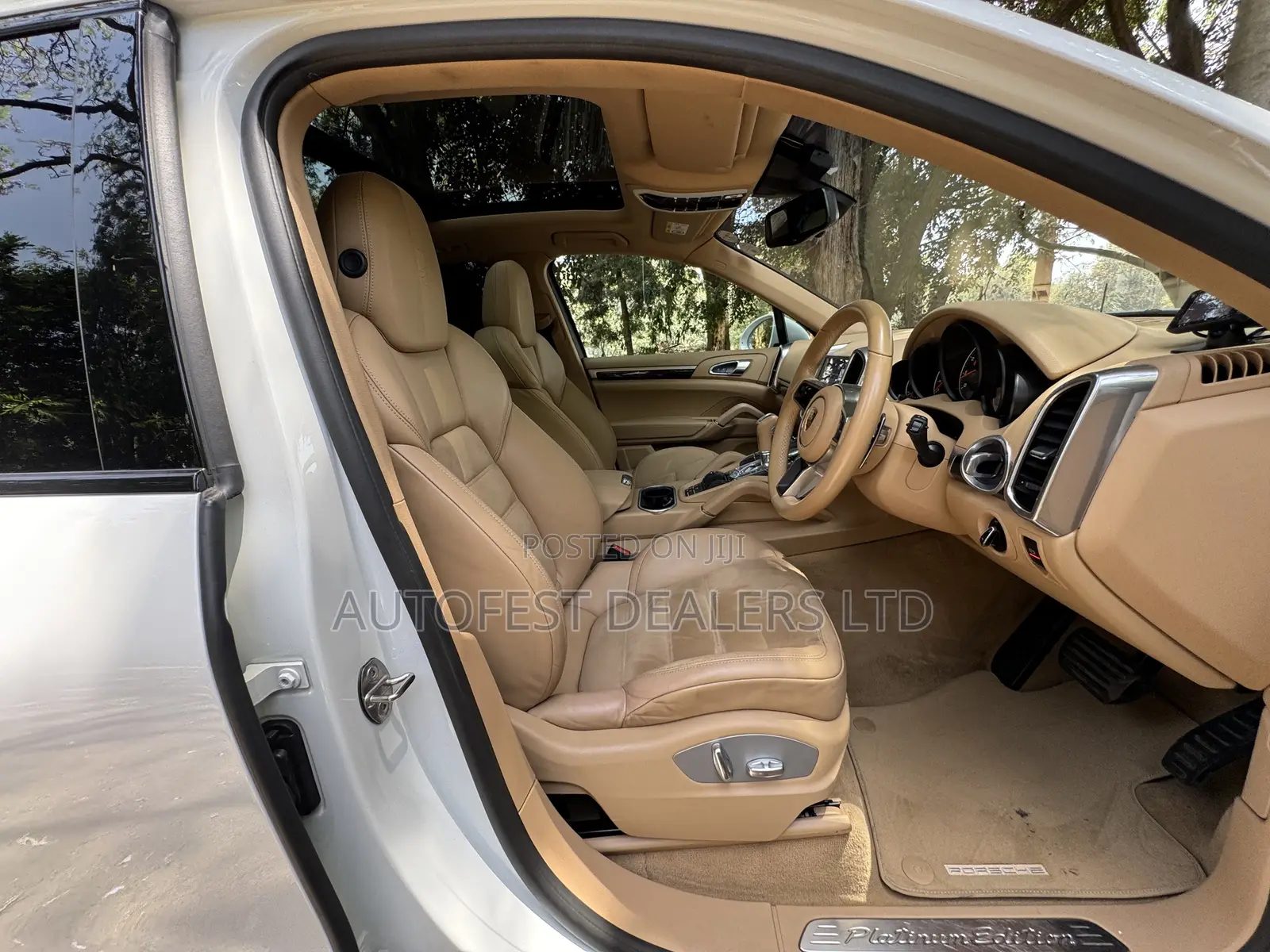 Porsche Cayenne Platinum Edition AWD 2018 White