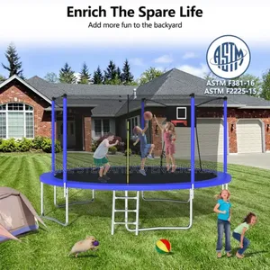 12 Ft Preferred Outdoor Trampoline Commercial Heavyduty