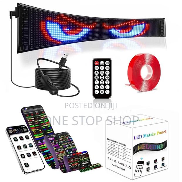 60cm Programmable Flexible Led Matrix Panel Led Light