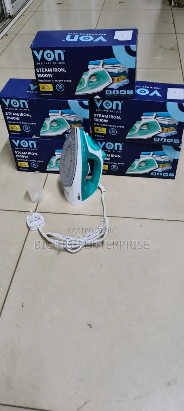  *Hot Deal**Von Vis161csg Steam Iron -1600w*