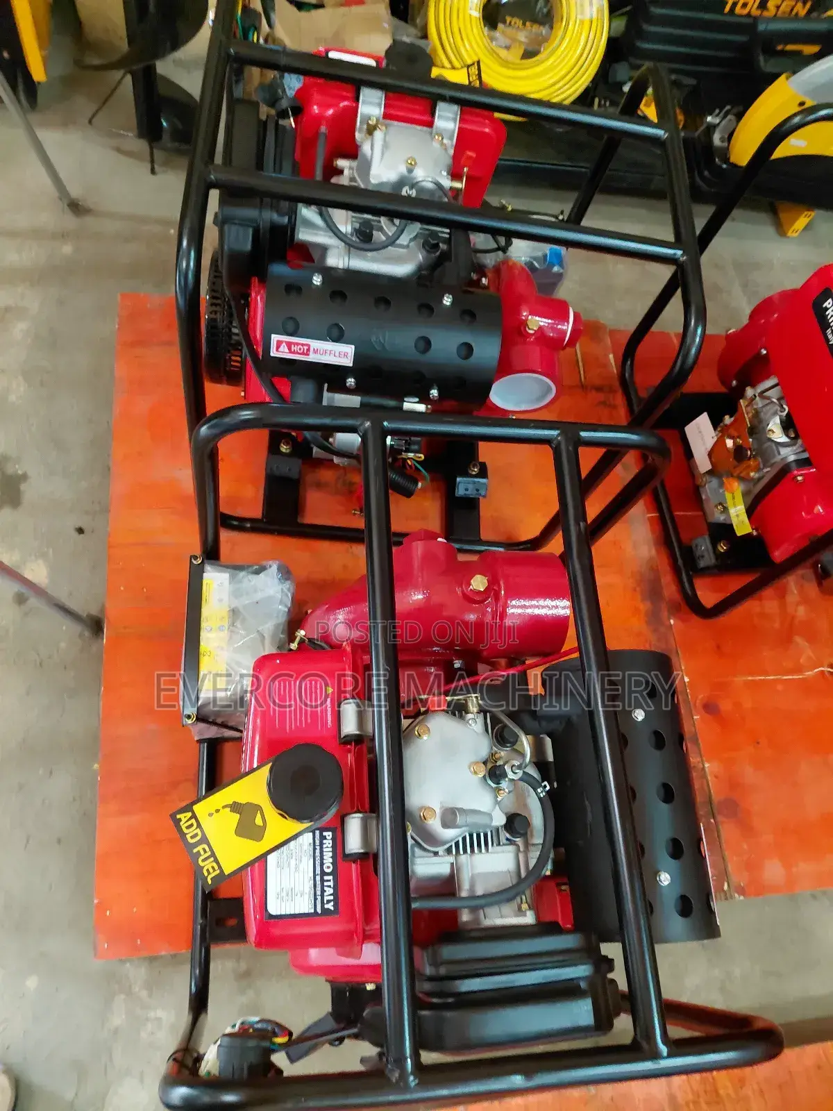 Primo Italy 16hp Diesel High-Pressure Water Pump 3inch Keystart.