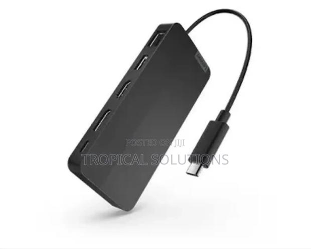 Lenovo Usb-C Dual Display Travel Dock With 100w Adapter - thumbnail 2