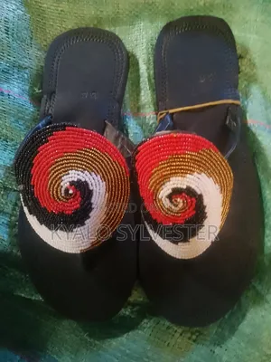Handmade Masai Sandals With Nice Decoration Available