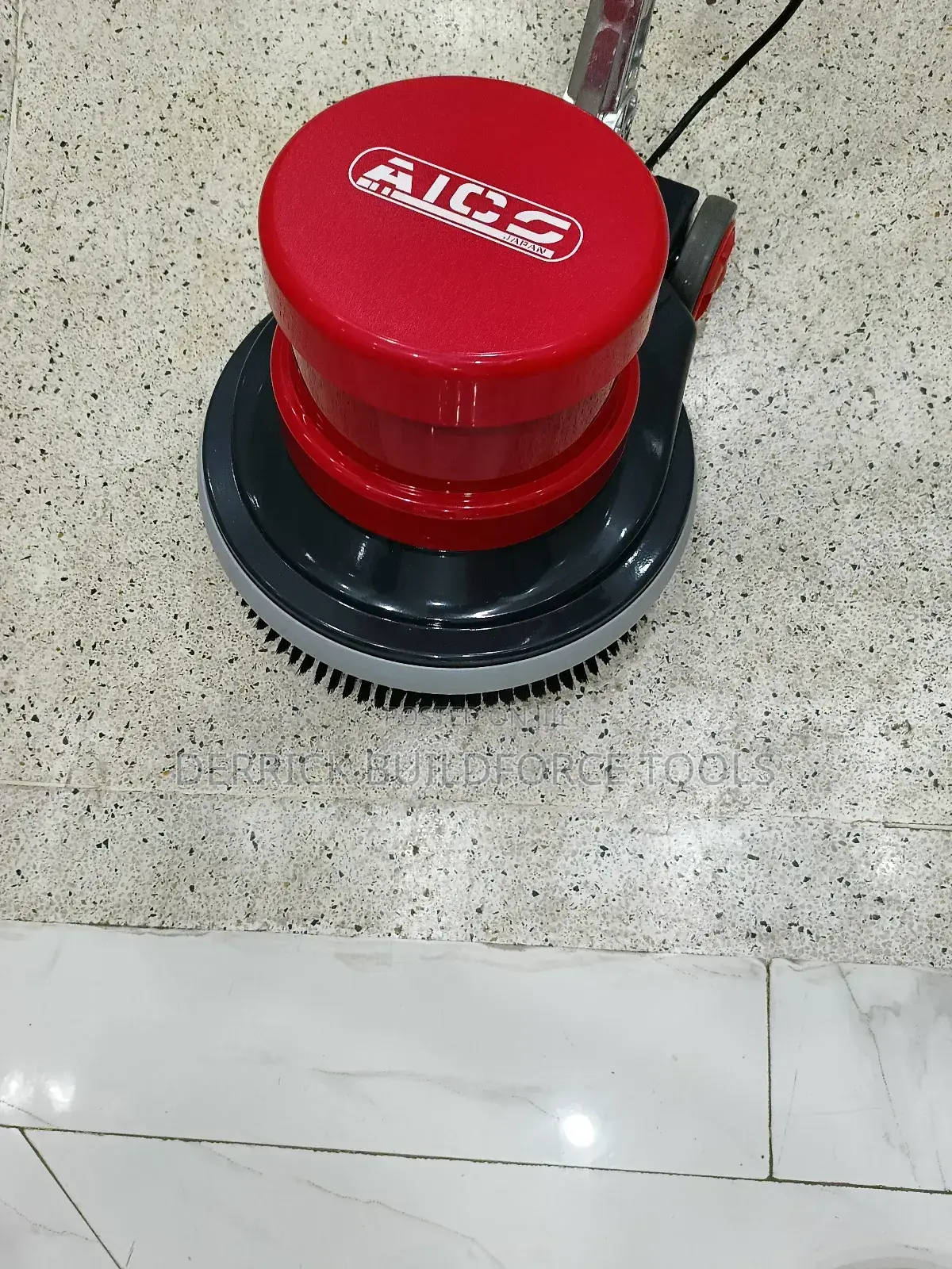 Sc-005 Aico Japan Floor Scrubber With 2 Brushes and Pad