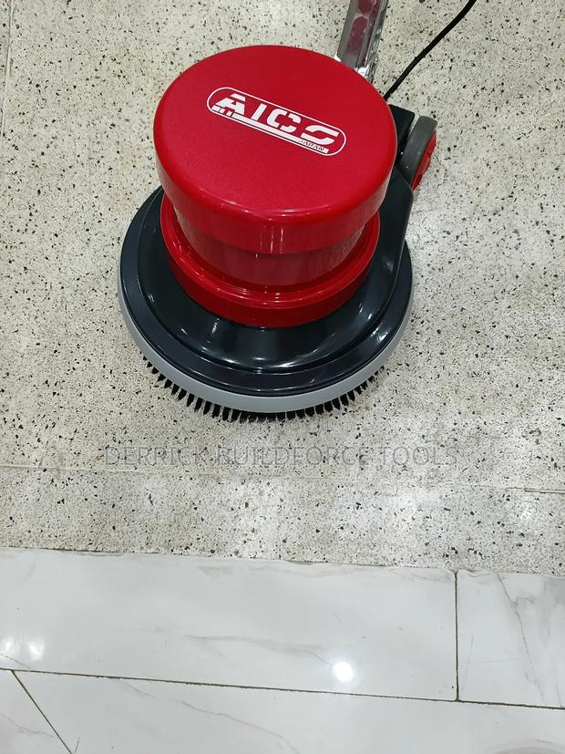 Sc-005 Aico Japan Floor Scrubber With 2 Brushes and Pad