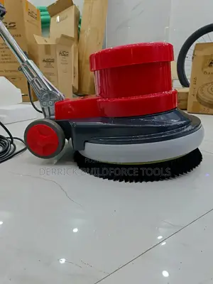 Sc-005 Aico Japan Floor Scrubber With 2 Brushes and Pad