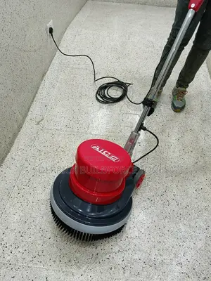 Sc-005 Aico Japan Floor Scrubber With 2 Brushes and Pad
