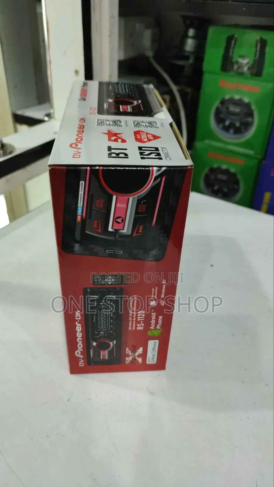 Dv_ Pioneer Ok Car Fm Radio Usb,Tf, Mp3, Bluetooth Player