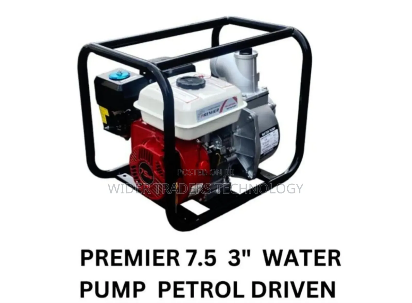 Premier 7.5 3" Petrol Driven Water Pump
