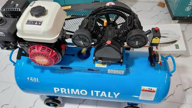 Primo Italy Petrol 150l Air Compressor Machine.