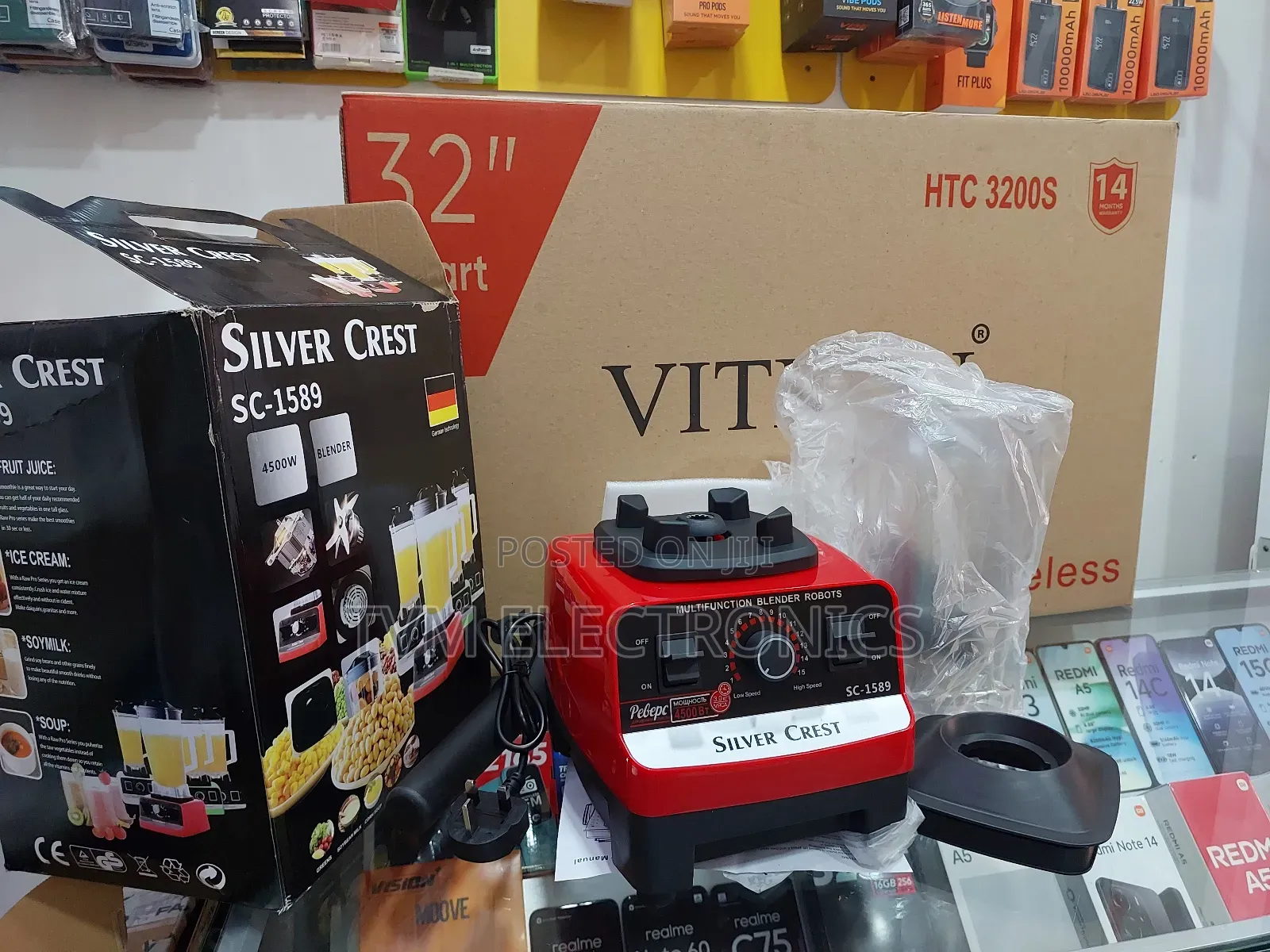 New Silver Crest Sc-1589 4500 Blender - 2in1