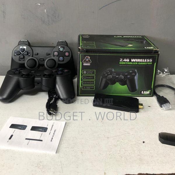 Green- Game Stick Hd Video Game Console Double Wireless Controller - main view
