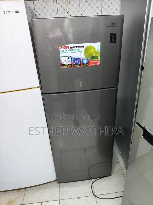 Von Super Clean Silver Double Doors Fridge