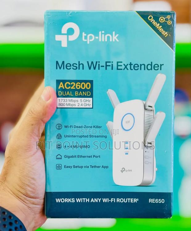 Tp-Link Re650 Ac2600 Wi-Fi Range Extender - main view