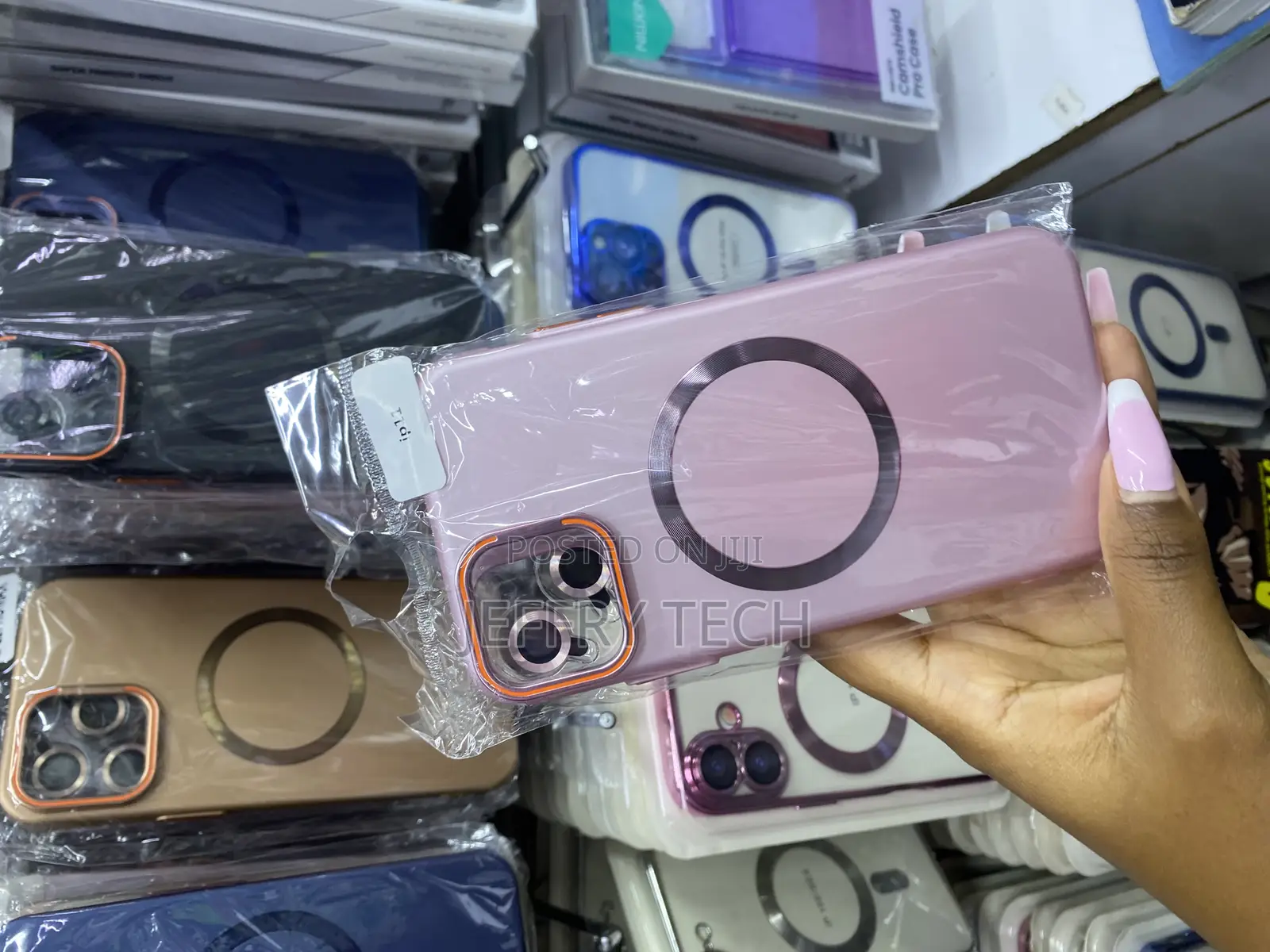 Zasert Magnetic for iPhone 12 Pro Case With Lense Protector and Stand