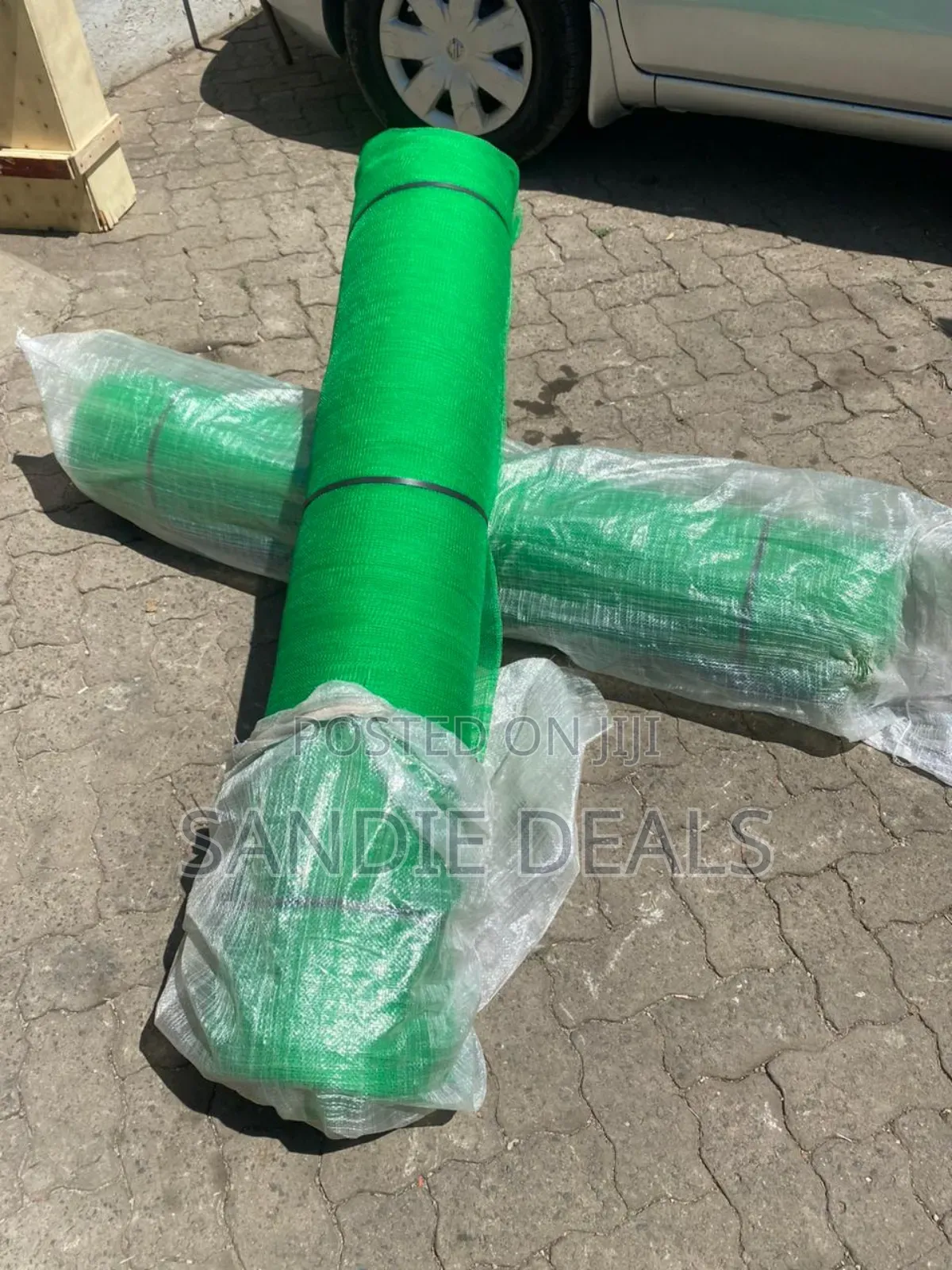 Green Safety Construction Nets