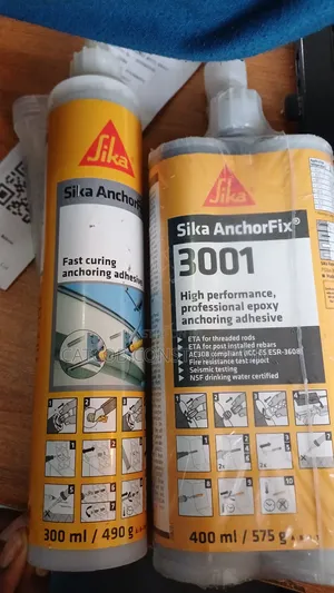 Chemical Anchor for Rowbolts and Cement