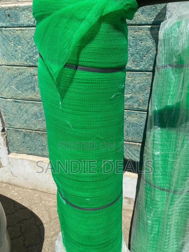 Scaffolding Construction Green Nets - main view