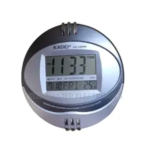 Good Kadio Clock Kd-3806n Digital Wall Clock With Temperature Display
