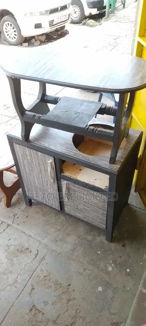 Modern Combo Set – Table + Gas Cabinet