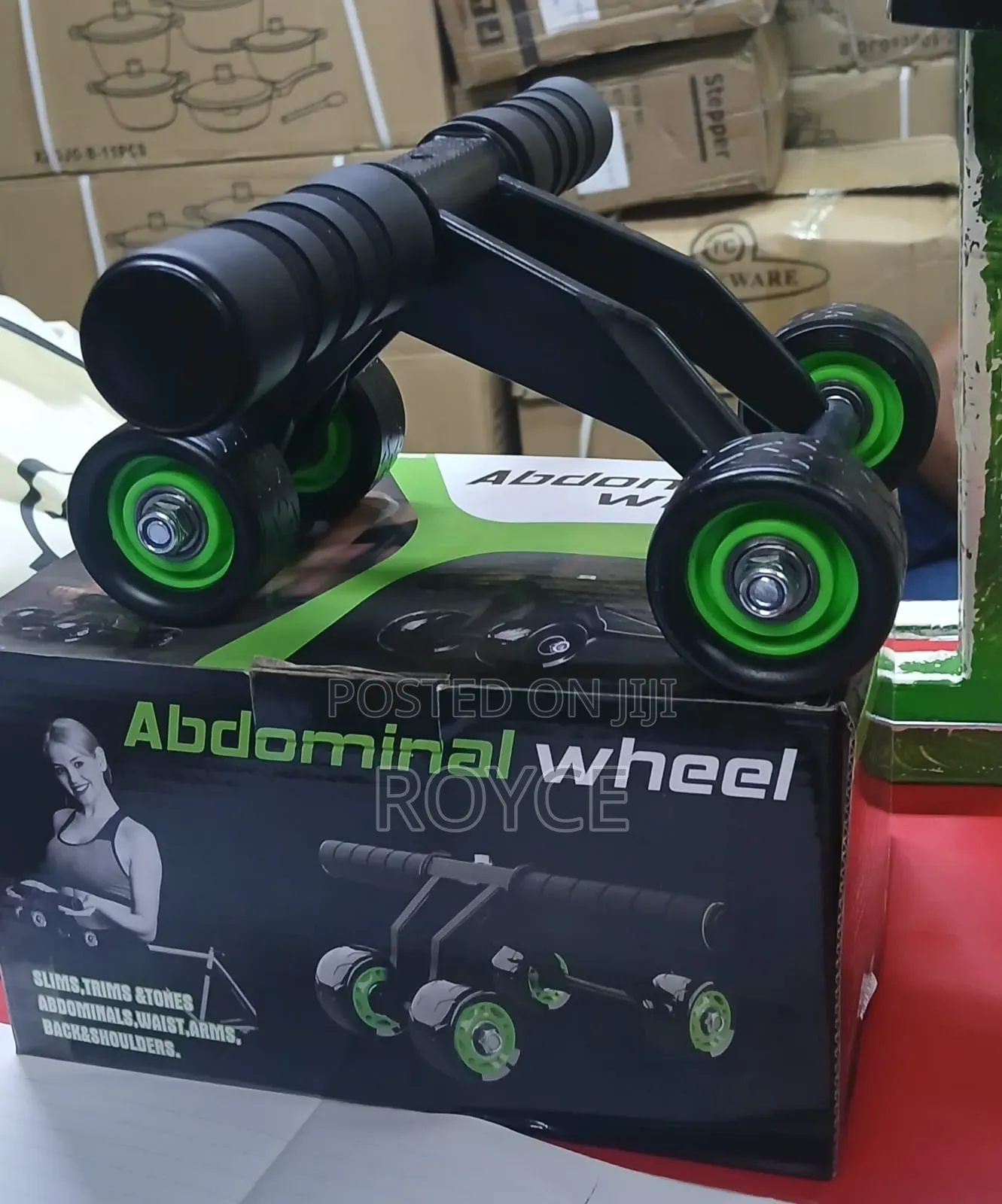 Abdominal 4 Wheel