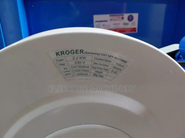 Kroger Germany Cut-Off Machine 2.2kw Heavy Duty. - thumbnail 2