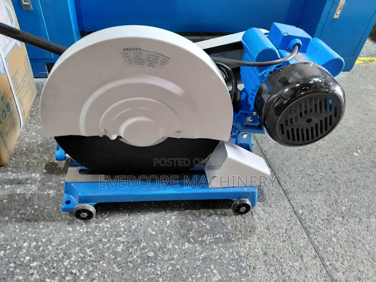 Kroger Germany Cut-Off Machine 2.2kw Heavy Duty.