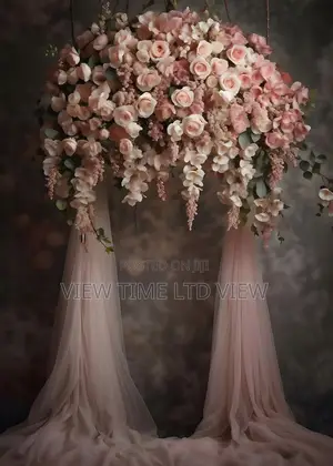 4x3m Vinyl Floral Wedding Photography Background in Nairobi