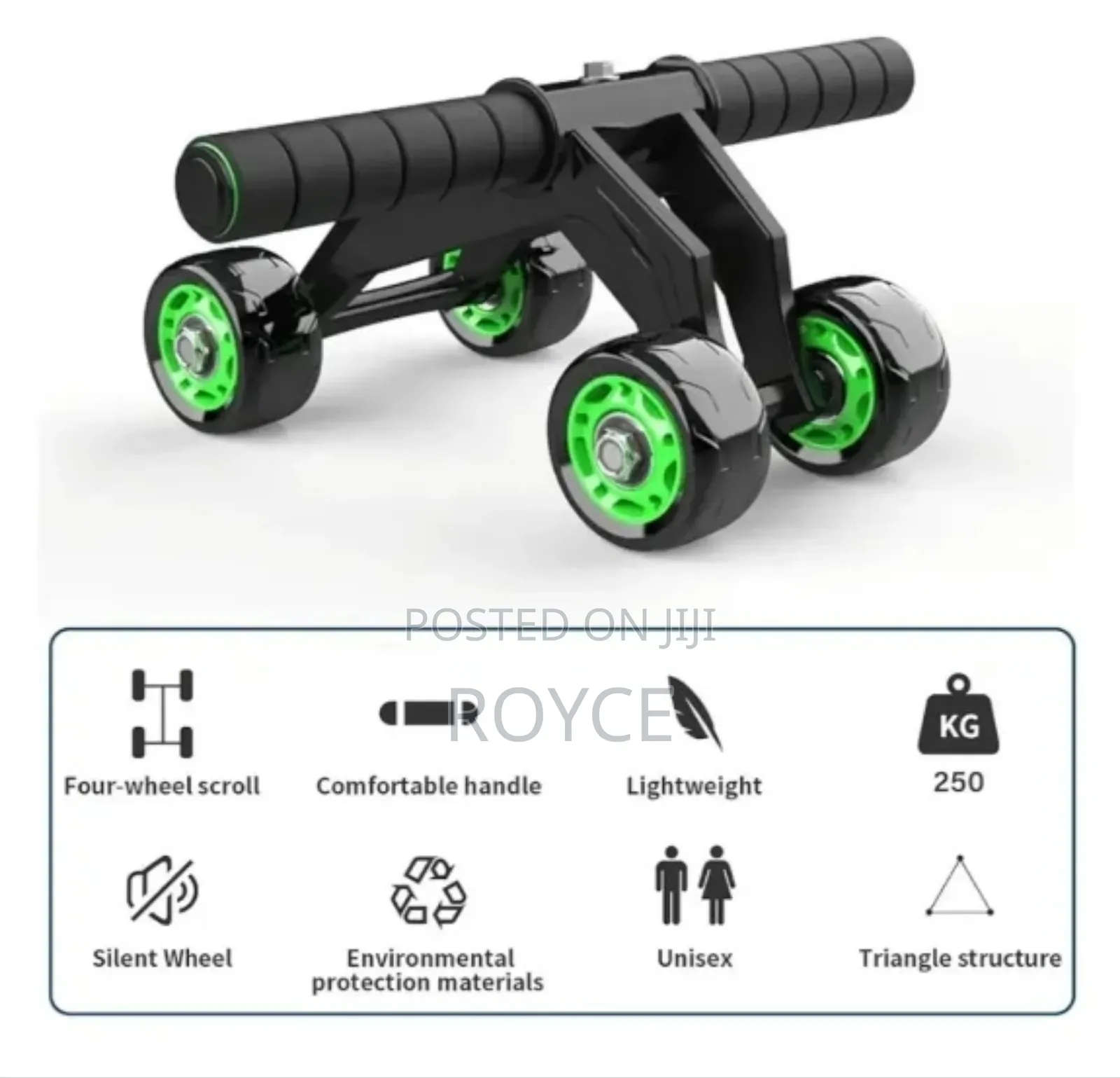 Abdominal 4 Wheel