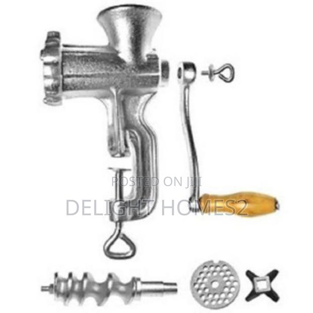 Manual Aluminium Meat Mincer_pa