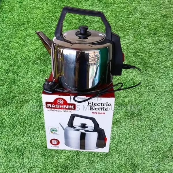 5.7 Litres Rashnik Electric Stainless Steel Kettle for Office Use