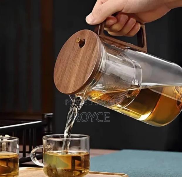 One Press Glass Tea Infuser - thumbnail 5