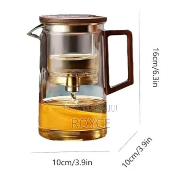 One Press Glass Tea Infuser - thumbnail 6