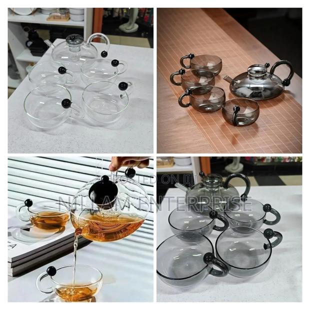5pcs Heat Resistant Tea Set