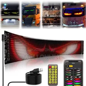16x144 Devil’S Eye Led Display For Truck & Car Rear Window/Windscreen