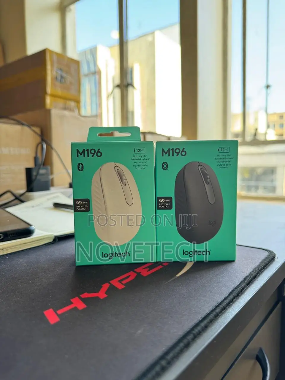 Logitech M196 Bluetooth Wireless Mouse , 12-Month Battery