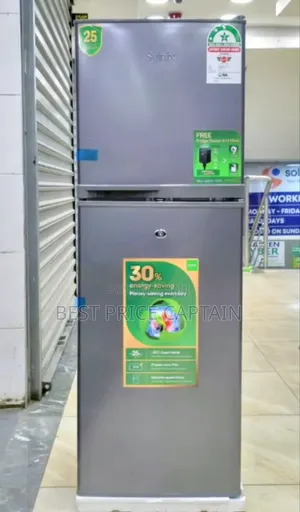 138litres Syinix Double Door 
Refrigerator.