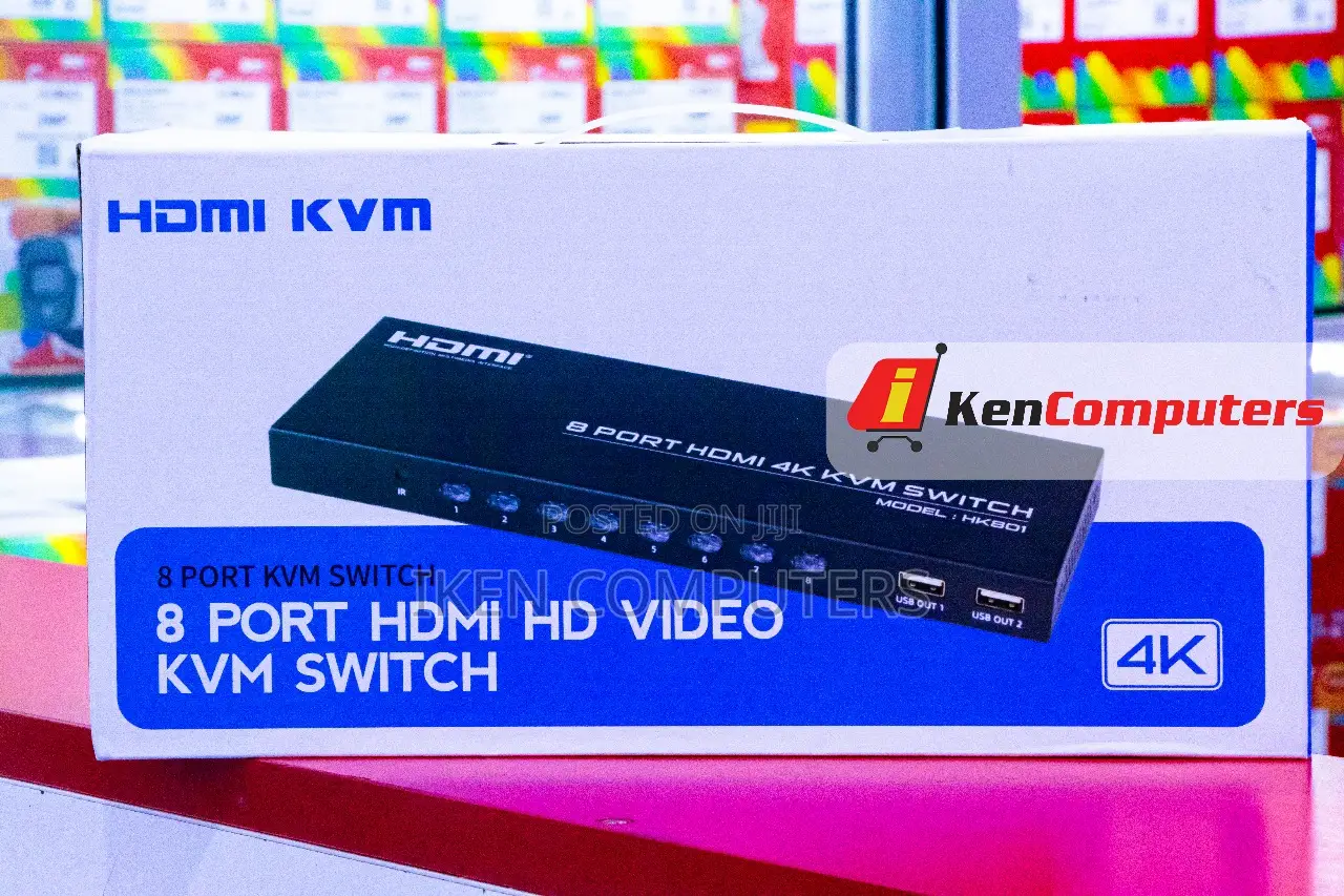 8 Port KVM Switch