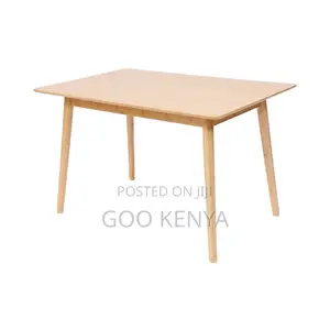 Home Dining Table; Modern Rectangular Wood Dining Table
