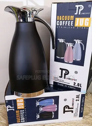 Jp 2.0 Litres Vacuum Coffee Flask - Stainless Steel Jug