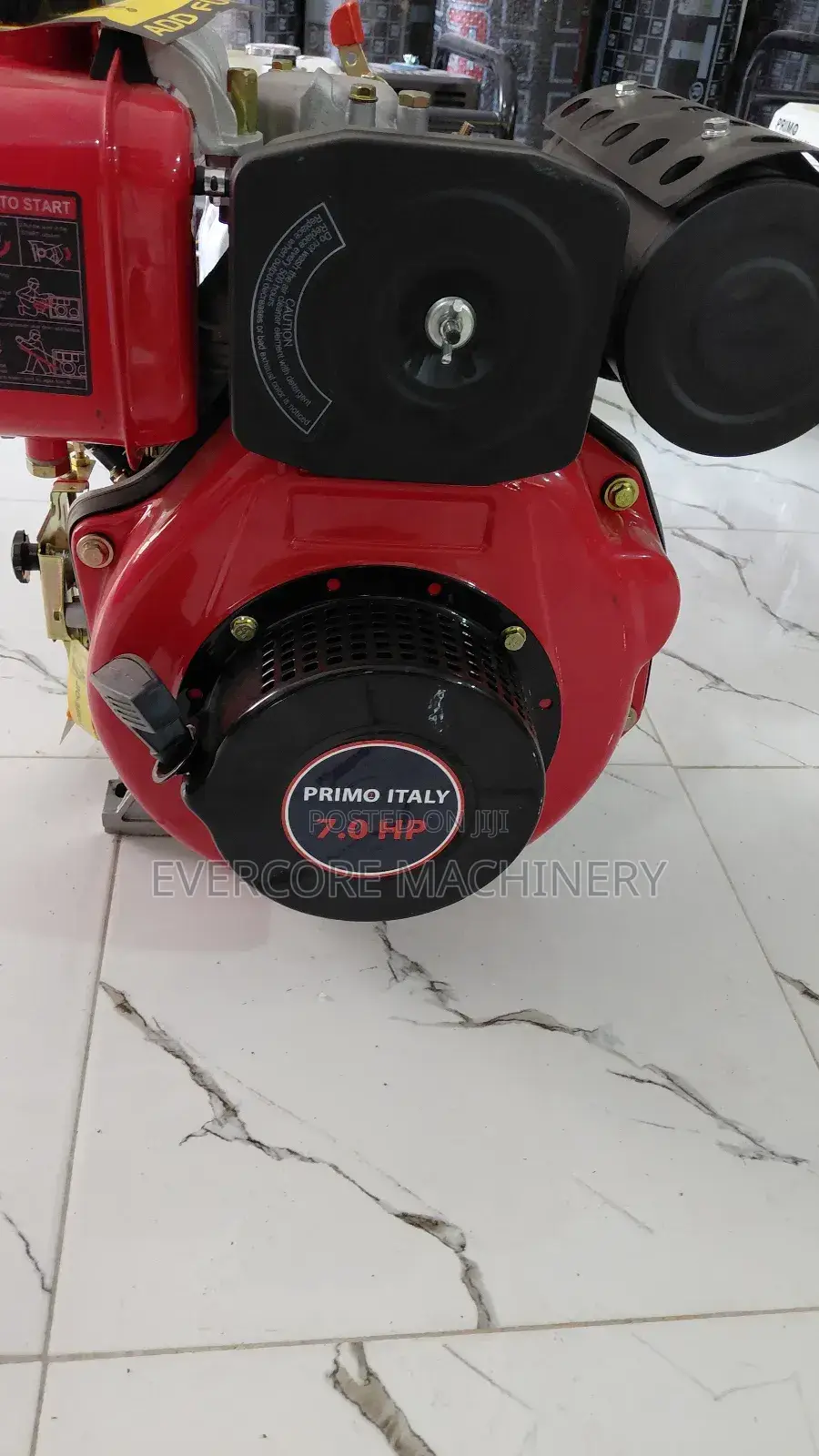 Primo Italy 178f 7.0hp Diesel Aircooled Engine.