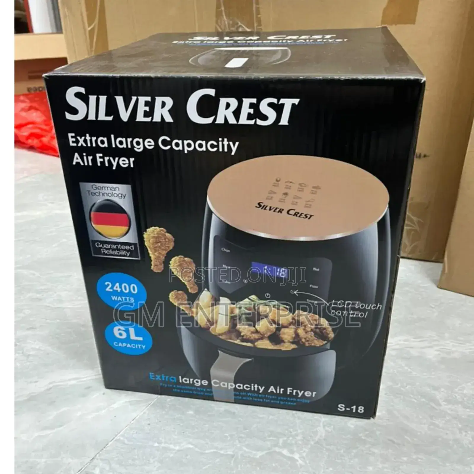 Silvercrest Air Frier 6 Litres 2400 Watts