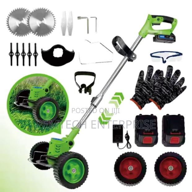 Li-Ion Battery Powered Brush Cutter Weed Eater String Trimmer - main view
