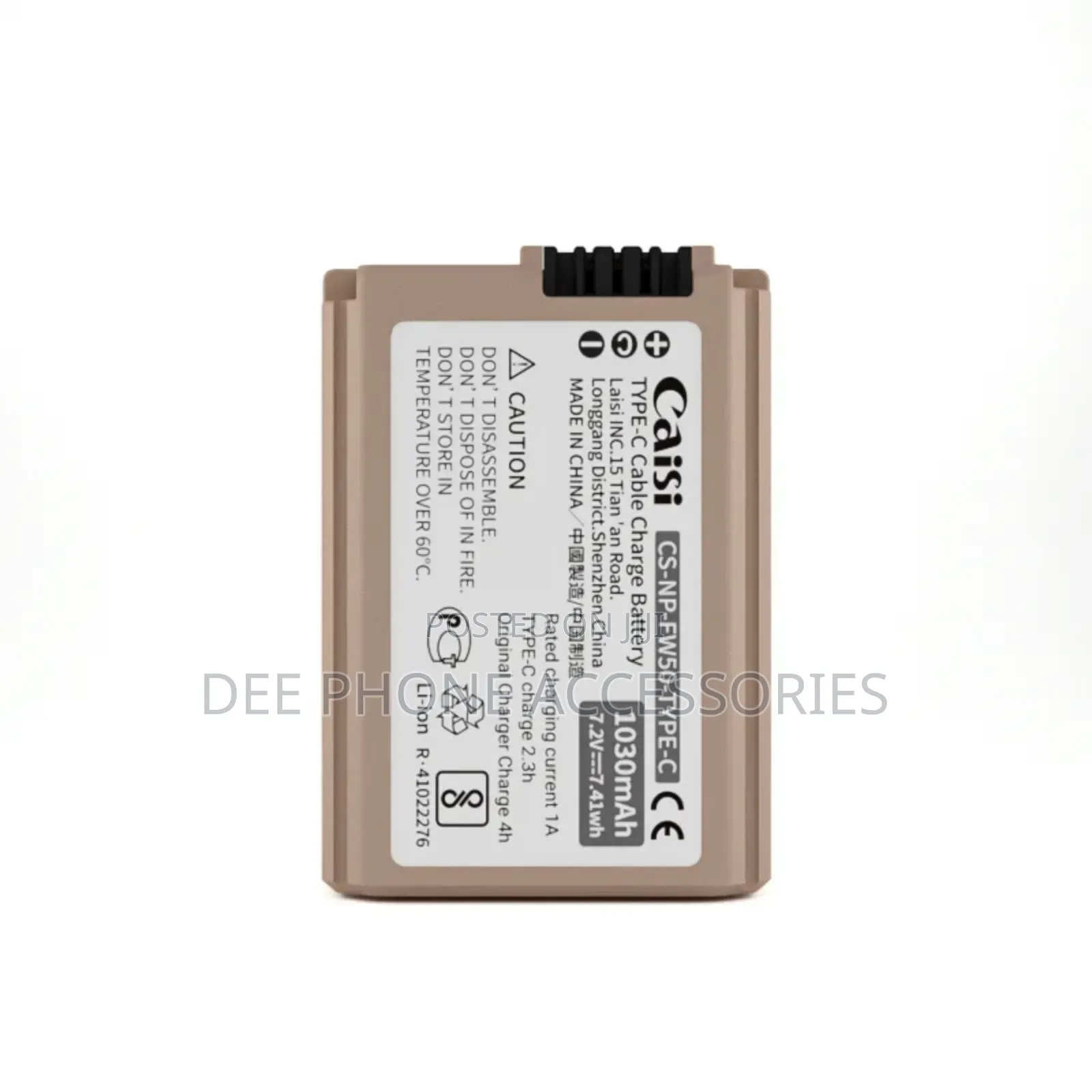 Caisi Fw50 Type C Battery