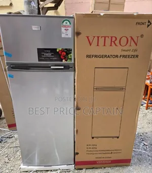 208 Liters Double Door Fridge Vitron