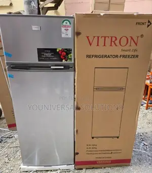 208 Liters Double Door Fridge Vitron