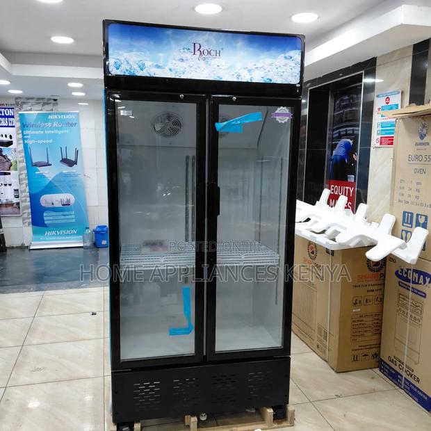 Roch 409 Litres Side By Side Showcase Chiller - main view