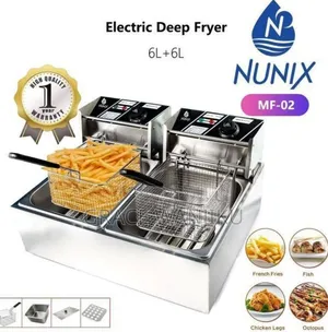 Double Electric Fryer Nunix