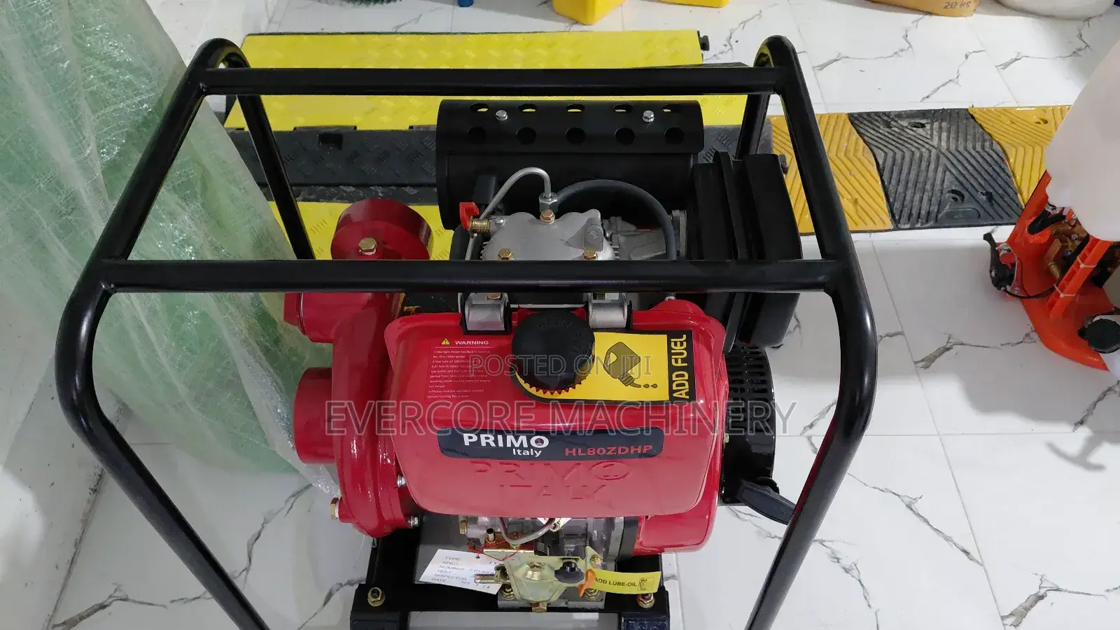 Primo Italy Highpressure Water Pump Hl80zdhp 16hp 3inch.