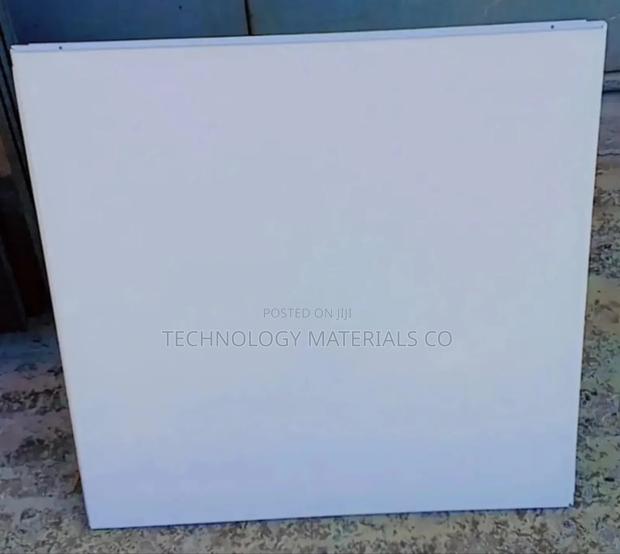 Aluminium Ceiling Tiles – Plain White Modern Finish(Tegular) - thumbnail 2
